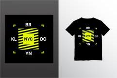 Brooklyn writing design, suitable for screen printing Product Image 1