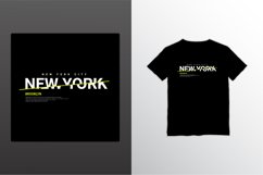 New york city writing design, suitable for screen printing Product Image 1