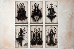 The Bleeding Raven Tarot Cards Dark Gothic Major Arcana Pack Product Image 4