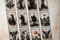 The Bleeding Raven Tarot Cards Dark Gothic Major Arcana Pack Product Image 7