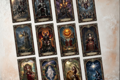 The Crimson Requiem Major Arcana Tarot Cards for Divination Product Image 7