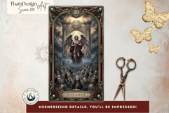 The Crimson Requiem Major Arcana Tarot Cards for Divination Product Image 9