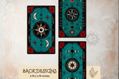 Crooked Teal Tarot Cards Dark Gothic Major Arcana Pack Product Image 6
