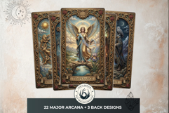 The Gilded Relief Major Arcana Tarot Cards for Divination Product Image 3