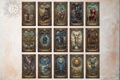 The Gilded Relief Major Arcana Tarot Cards for Divination Product Image 5