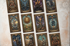 The Gilded Relief Major Arcana Tarot Cards for Divination Product Image 7