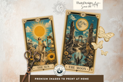 The Golden Mirage Major Arcana Tarot Cards for Divination Product Image 8