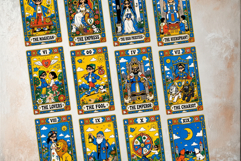 Sunny Doodle Tarot Cards Gothic Major Arcana Pack Product Image 7