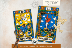 Sunny Doodle Tarot Cards Gothic Major Arcana Pack Product Image 8