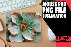 Petal Paradise: Sublimation Mouse Pad Designs PNG Product Image 1
