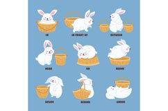 English prepositions. Teaching poster for children with play Product Image 1