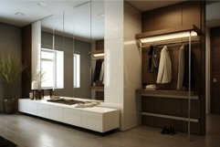 Elegant modern walk-in closet design Product Image 1