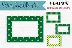 St Patricks Day Scrapbook Frames Rectangles Product Image 1