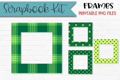 St Patricks Day Scrapbook Frames Squares Product Image 1