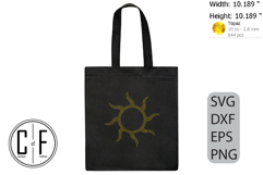 Sun Rhinestone Template Product Image 3