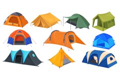 Mountaineering tents. Military and tourist tent for camping Product Image 1