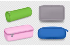 Pencil case. Containers for school stationery brushes pencil Product Image 1