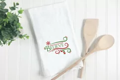 Believe SVG Cut File - Christmas SVG File Product Image 3