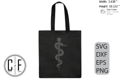 Health Logo Rhinestone Template Product Image 3