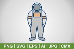 Vector Astronout Icon Product Image 1