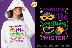 Mardi Gras SVG| Mardi Gras Queen SVG | layered cut files Product Image 4