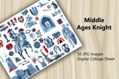 Digital Scrapbooking Kit - Middle Ages Knight Product Image 1