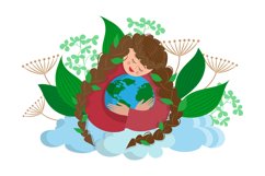 Mother Earth biodiversity. Nature environmental Day. Interna Product Image 1