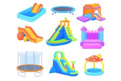 Inflatable playgrounds. Bouncy slides and inflated castles Product Image 1