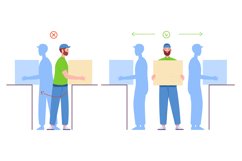 Load handling in workplace. Loadman proper and incorrectly Product Image 1