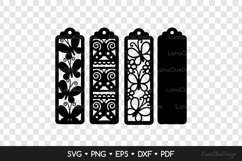 Butterfly Bookmarks SVG, Butterfly Papercut Template SVG Product Image 2