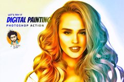 Digital Painting Photoshop Action Product Image 1
