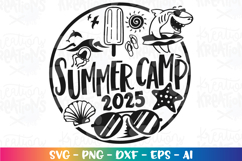 Summer Camp svg Beach Ice Cream Popsicle fun kids Product Image 2