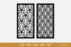 Vertical Decor Panels SVG, Laser Cut Template DXF, Wall Art Product Image 2