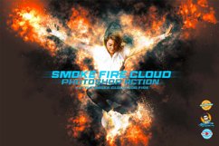 Smoke Fire Cloud Photoshop Action Product Image 1