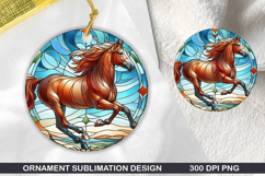 Animals Stained Glass Ornament Bundle, 30 High-Quality PNG Product Image 9