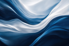 Flowing Silk Texture | Modern Minimal Abstract Art Product Image 1