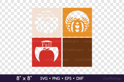 Fall Pumpkin 3D Shadow Box SVG, Autumn Layered Paper Cut Product Image 2