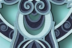 Cross multilayer 3D SVG/ Cross 3D mandala Product Image 8