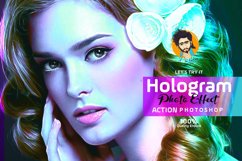 Hologram Photo Effect PS Action Product Image 1