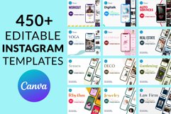 450 Editable Instagram Stories Templates Product Image 2