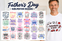 Fathers day bundle Super Dad Proud Girl dad Funny tshirt Product Image 2
