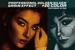 Professional Golden Silver Grain Product Image 1