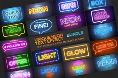 Exclusive Neon Text Effect Bundle Product Image 1