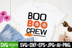Boo Boo Crew SVG Cut File,Boo Boo Crew Sublimation Design Product Image 4