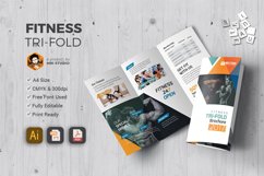 Fitness Tri-Fold Brochure Product Image 1