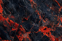Red Black Marble Abstract Background Wallpaper Product Image 1