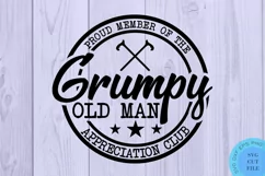 Grumpy Old Man Svg Funny Grandpa Svg Grandad Svg Grandfather Product Image 2