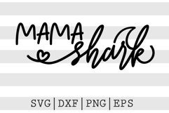 Baby shark Mama shark Papa shark SVG Product Image 5
