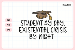 11 Funny Student Life Saying SVG Bundle V3 Product Image 17