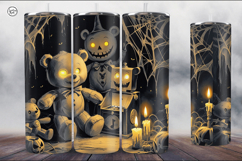 4 Halloween Tumbler Wrap Sublimations, 20 oz Product Image 2